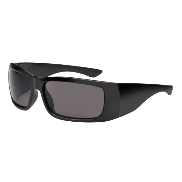 Sonnenbrille Bügel und Rahmen silberfarbig UV-400