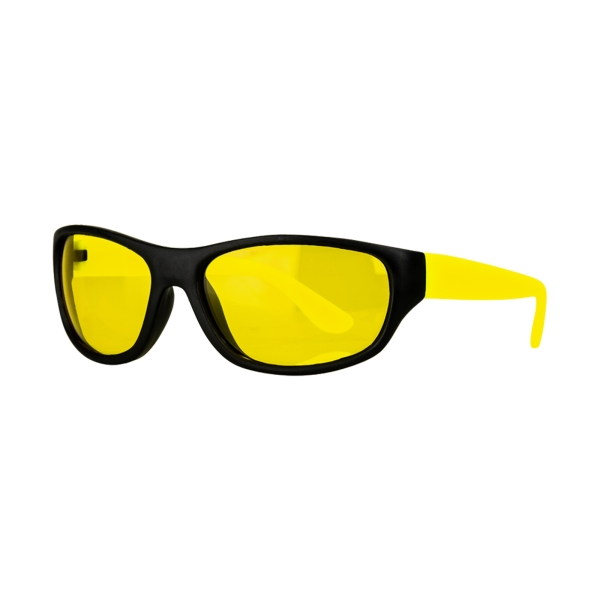 Sonnenbrille rote Bügel und Gläser UV-400 Schutz