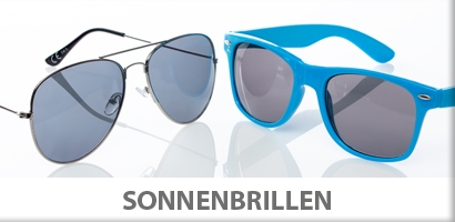 Sonnenbrillen, Schutzbrillen und mehr für Ihre Werbung