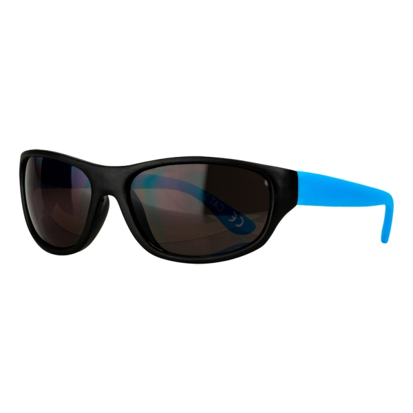 Sportbrille in schwarz-blau