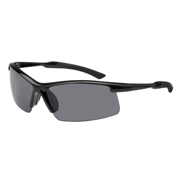 Sonnenbrille halber Rahmen in schwarz UV-400