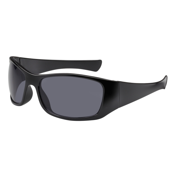 Sonnenbrille Bügel und Rahmen in schwarz UV-400